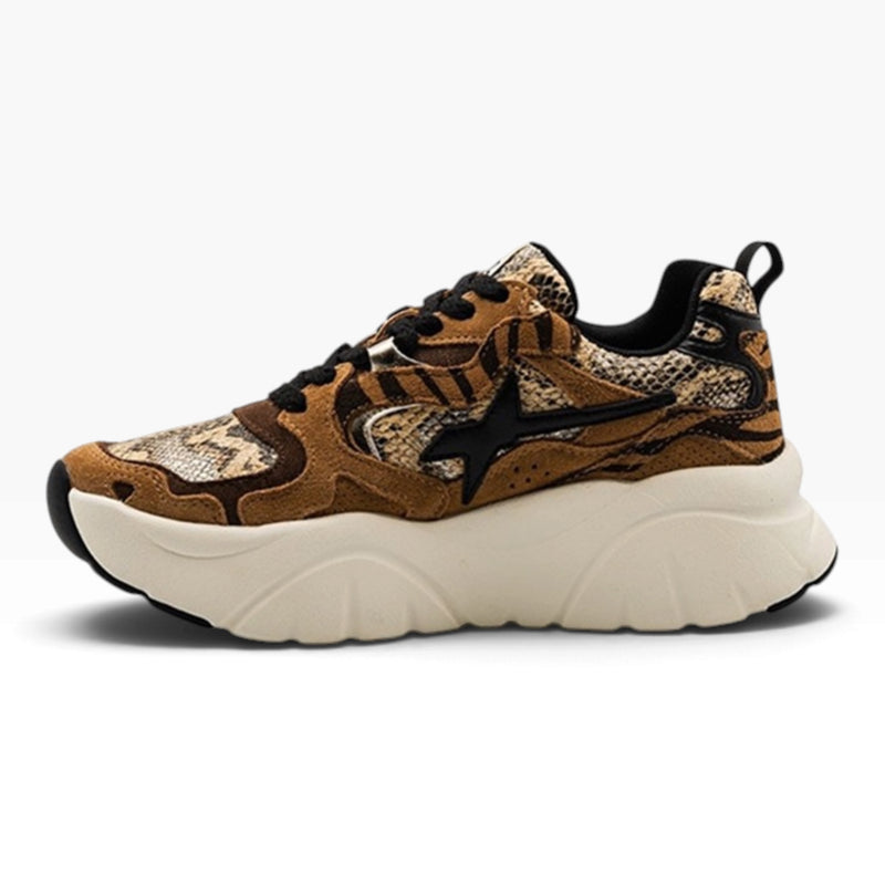 W6YZ MIA SUEDE 4D71 MARRONE PITONATA