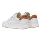CRIME LONDON TIMELESS IN PELLE BIANCA/CUOIO