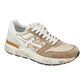 PREMIATA MICK 7213 IN CAMOSCIO BEIGE/BIANCA