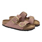 BIRKENSTOCK BIG BUCKLE IN NABUK ROSA
