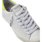 DATE HILL LOW MIX PELLE BIANCA/GIALLA