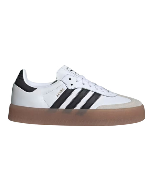 ADIDAS SAMBAE PLATFORM BIANCA/NERA