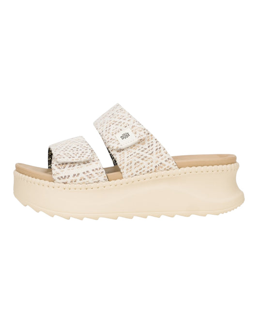 HEY DUDE DELRAY SURF IN TESSUTO BEIGE