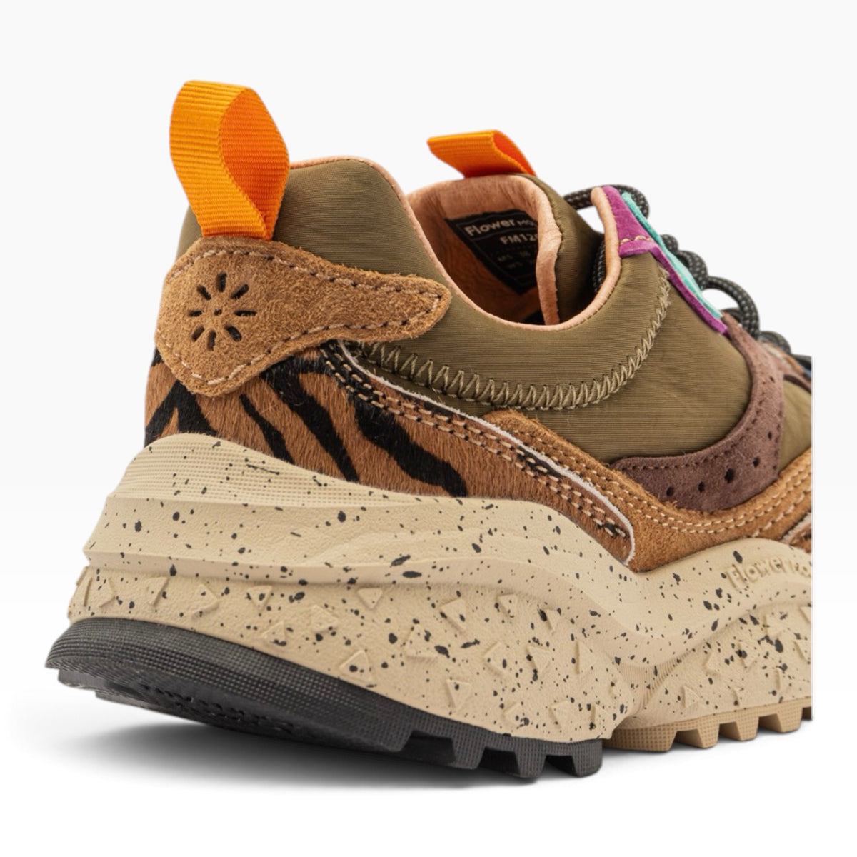 FLOWER MOUNTAIN WAVE 3D58 MARRONE