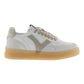 VICTORIA 7129125D SNEAKERS IN PELLE E CAMOSCIO BIANCA FONDO MIELE