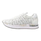 PREMIATA 7364 CONNY PELLE FORATA BIANCA