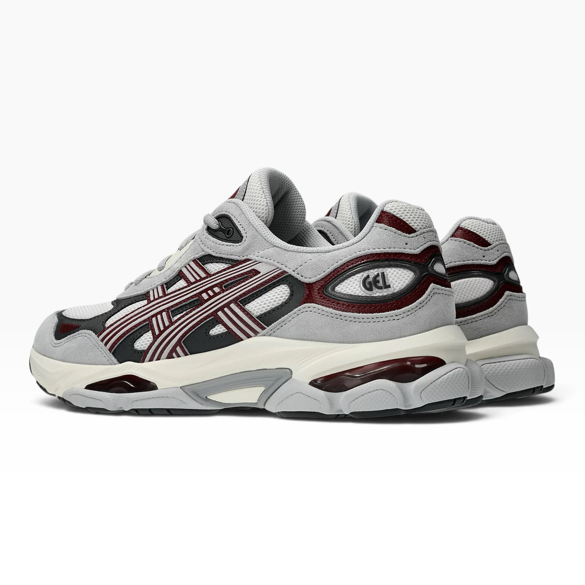 ASICS GEL NYC 2.0 106 GRY/ BORDEAUX UOMO