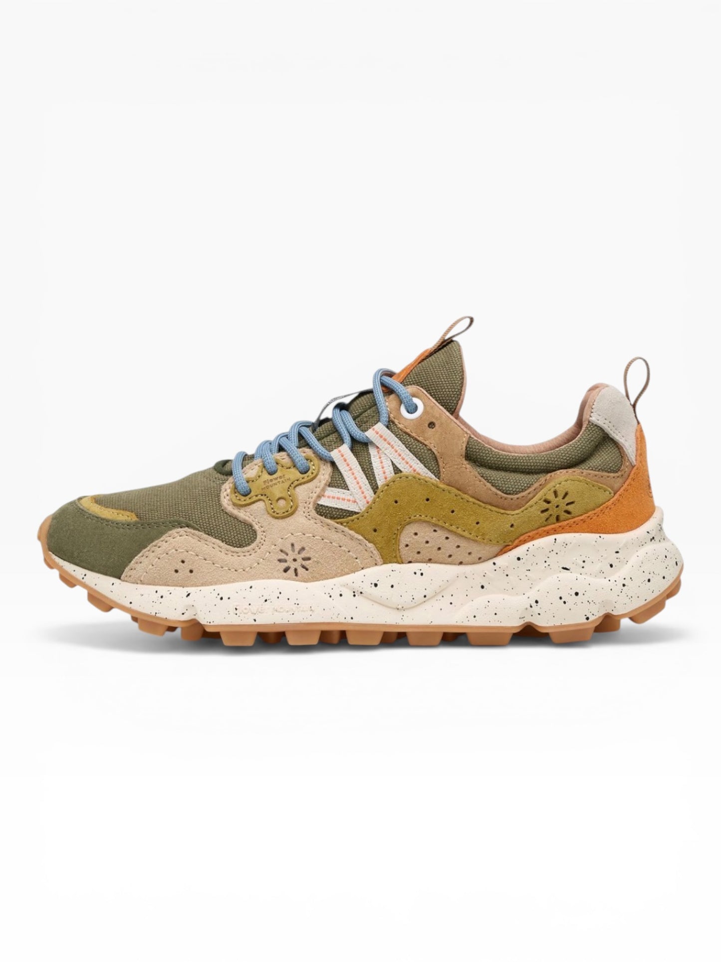 FLOWER MOUNTAIN YAMA 1F06 VERDE/BEIGE
