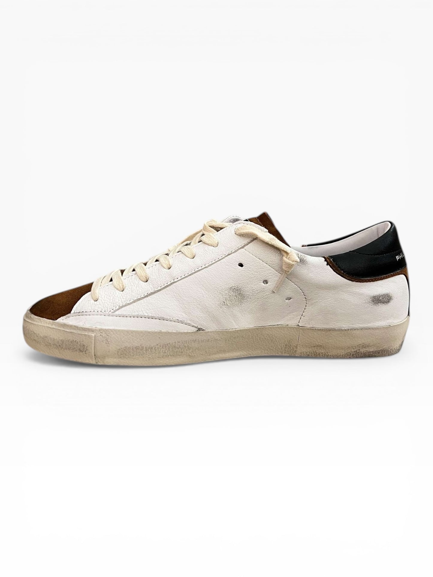 PHILIPPE MODEL PRLU WX38 BIANCO/CUOIO