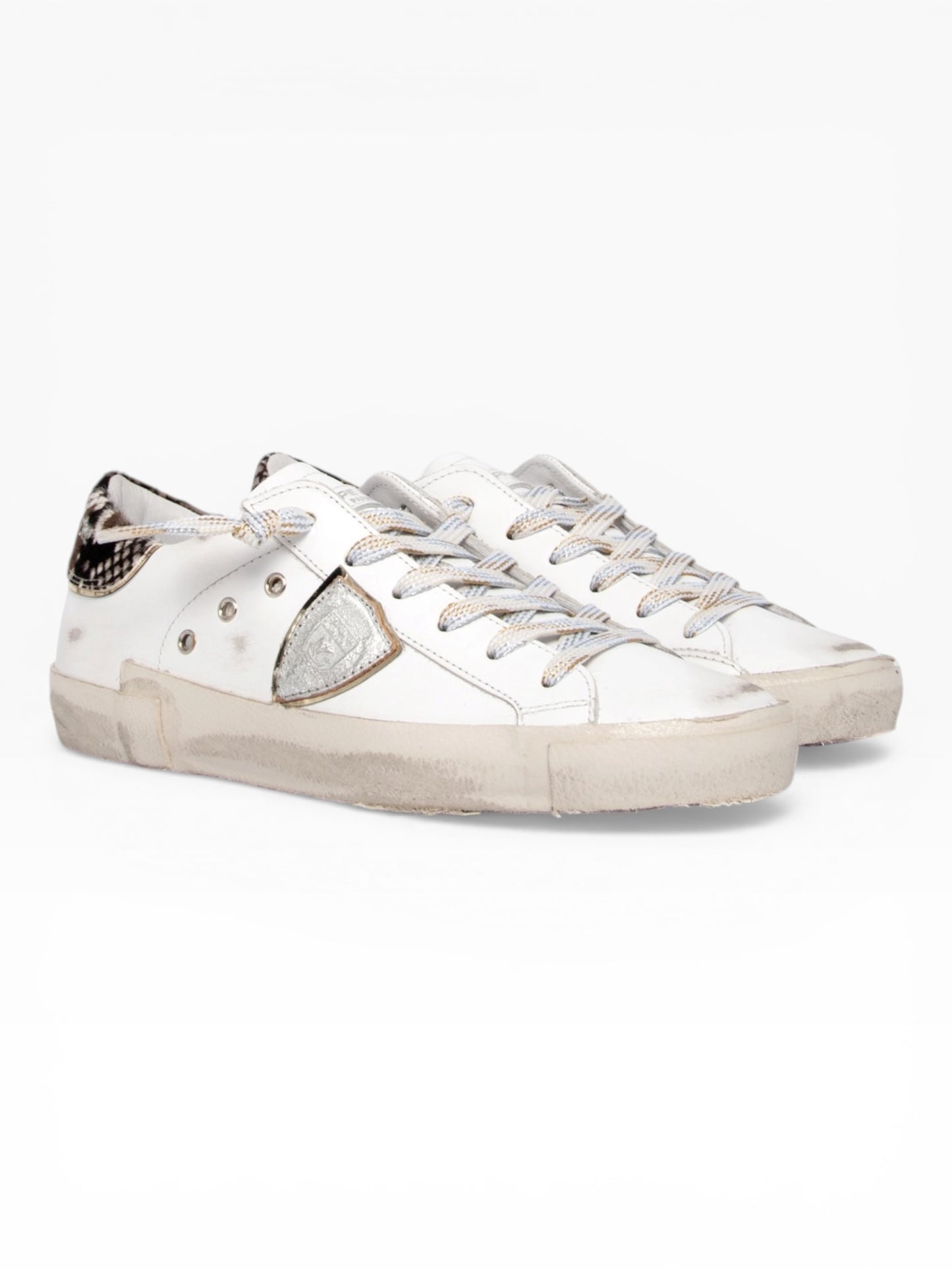 PHILIPPE MODEL PRLD VY09 BIANCO/PITONE