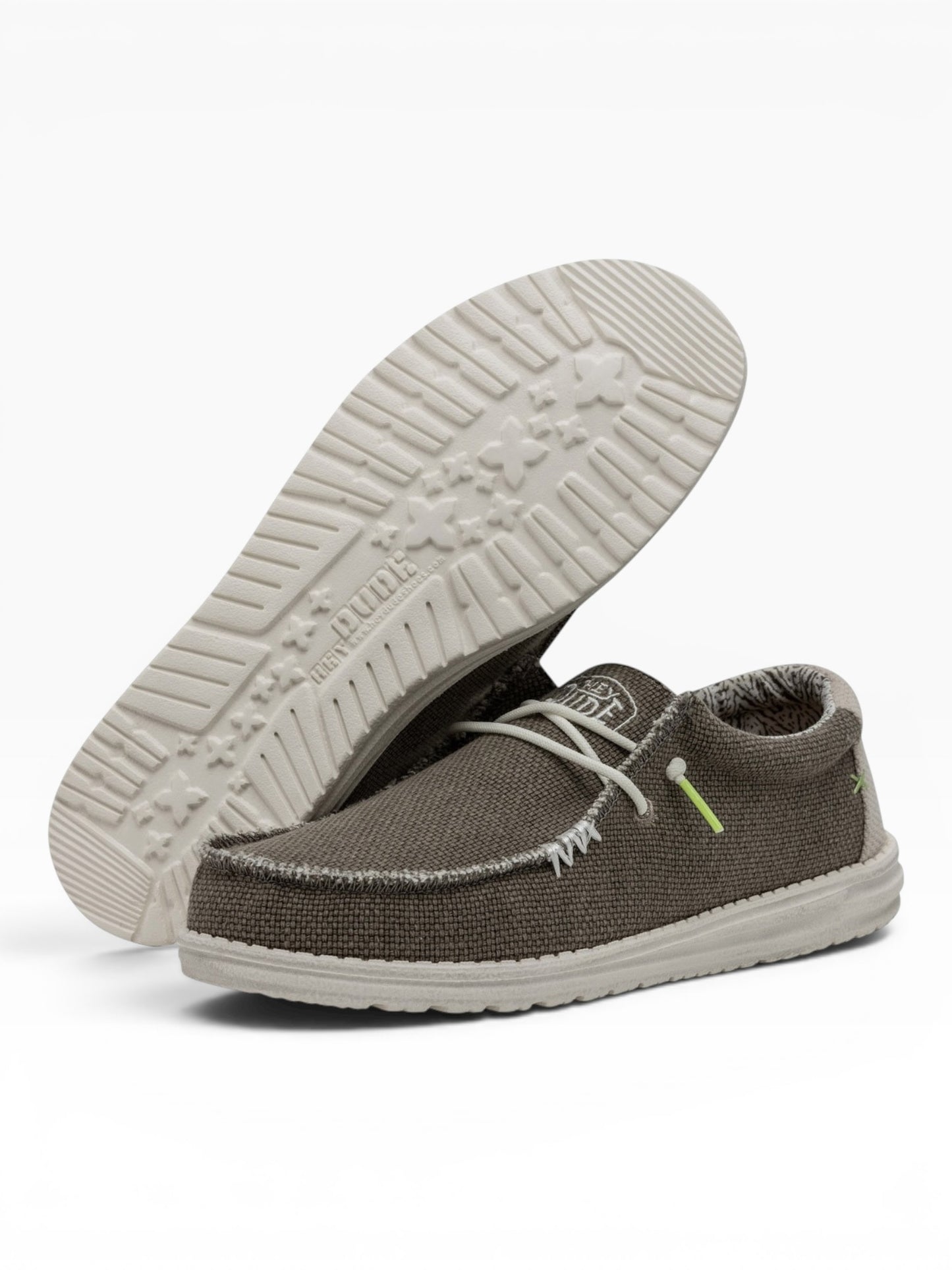 HEY DUDE WALLY BRAIDED 2BS FOSSIL