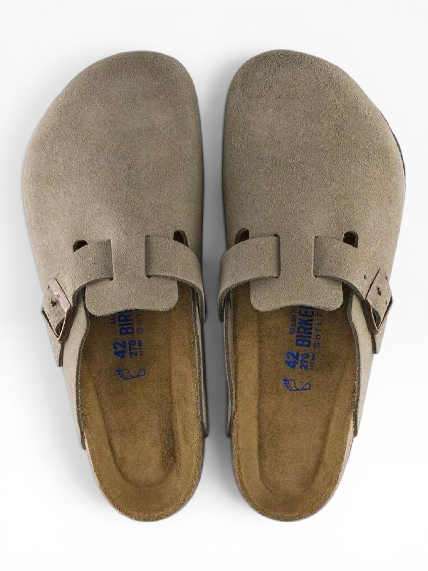 BIRKENSTOCK  BOSTON SOFT 560773 TAUPE