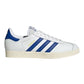 ADIDAS GAZELLE LEATHER BIANCA/BLU ROYAL