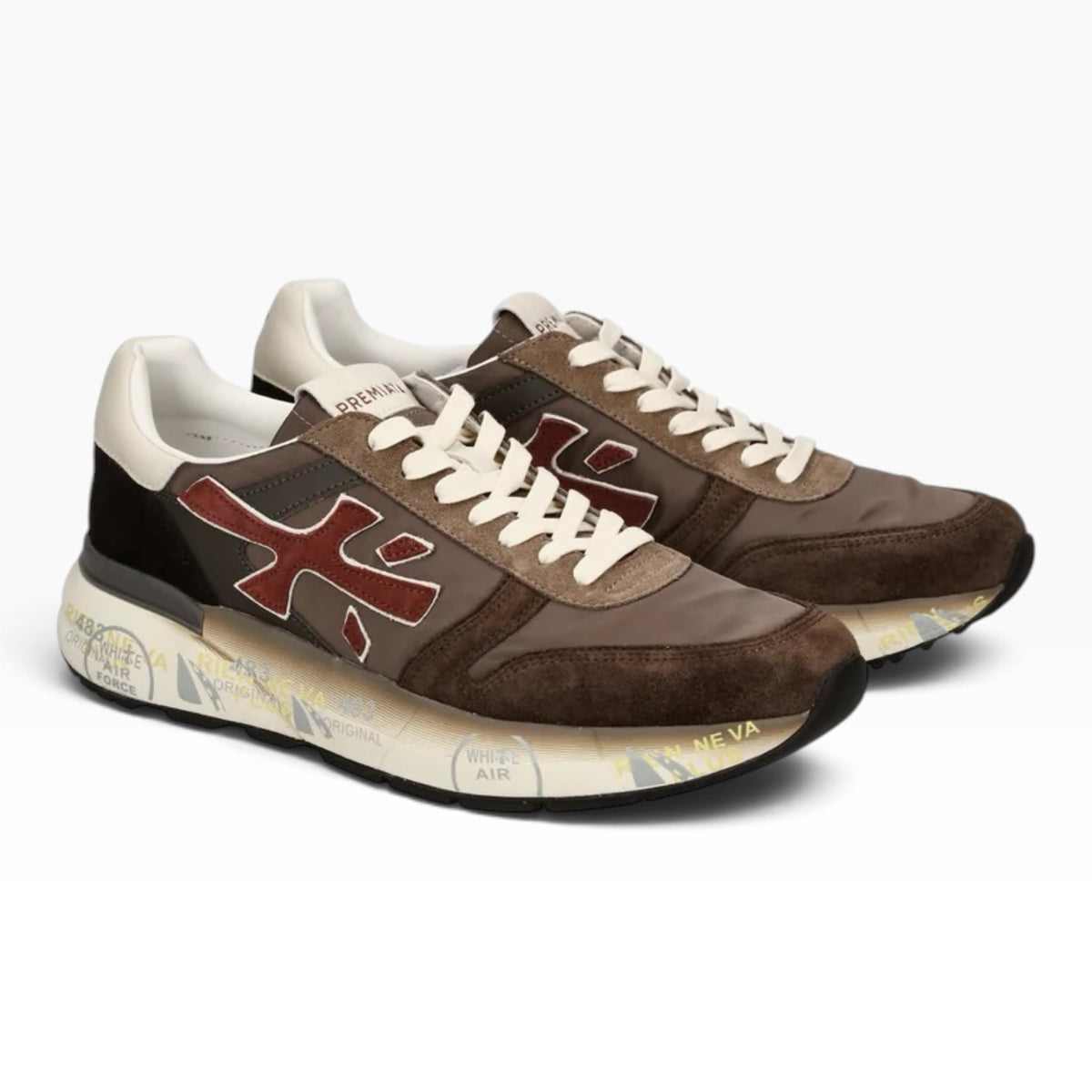 PREMIATA MICK 7714 MARRONE NERO