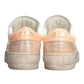 AMA BRAND 4040 SLAM IN PELLE BIANCA/ORO ROSA TALLONCINO ARANCIO