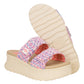HEY DUDE DELRAY SURF IN TESSUTO ROSA MULTI