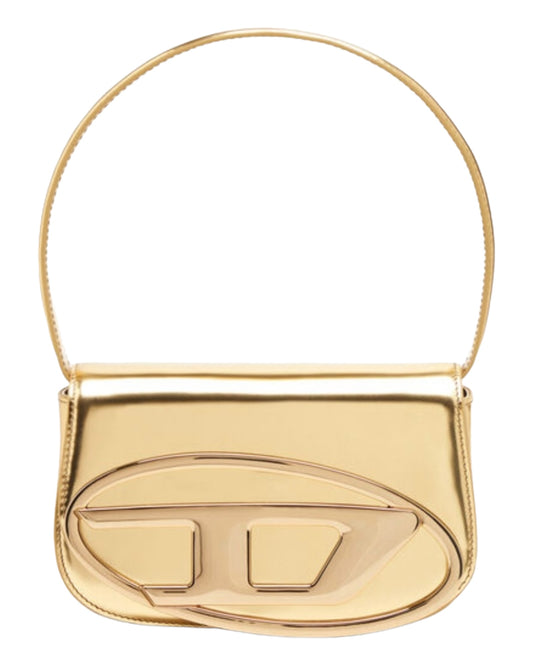 DIESEL 1DR BORSA LAMINATA ORO MISURA GRANDE