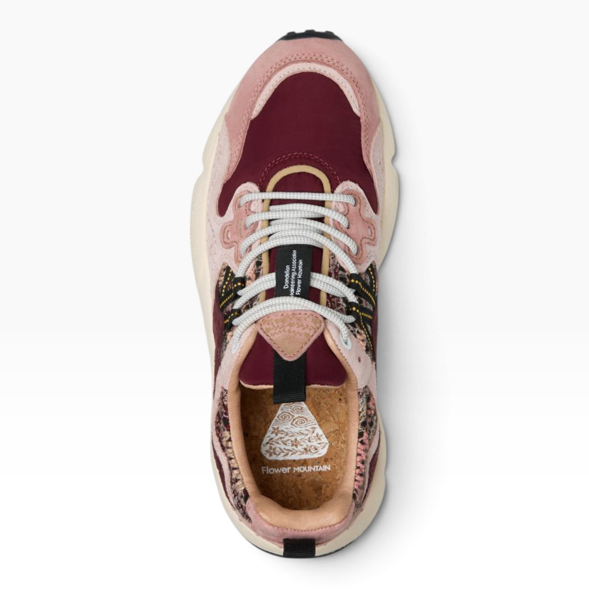 FLOWER MOUNTAIN YAMANO 1I88 ROSA/ BORDEAUX