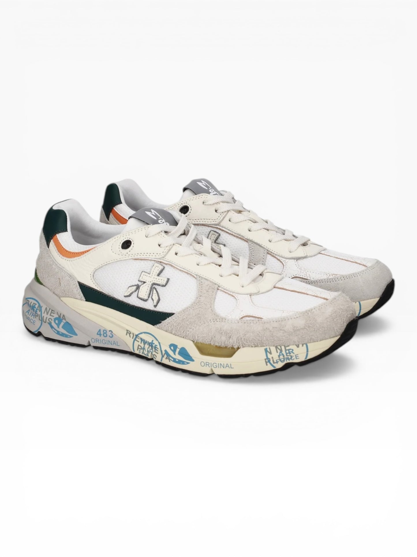 PREMIATA MASE 8111 BIANCO/VERDE