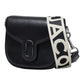 MARC JACOBS THE COVERED SADDLE IN PELLE NERA