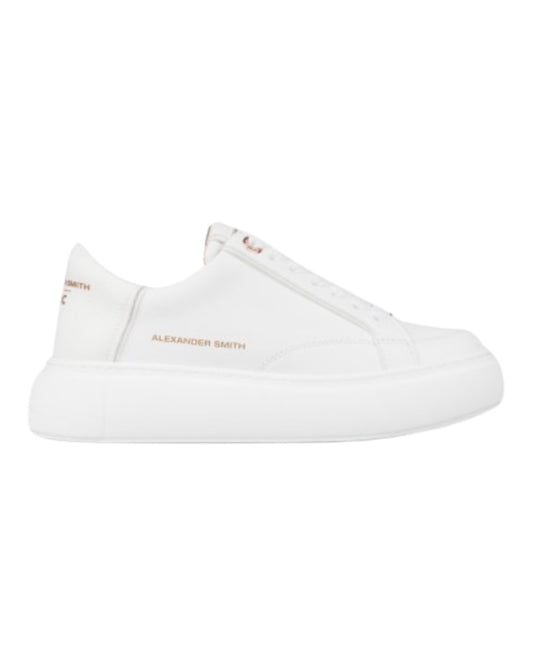 ALEXADER GREENWICH SMITH PELLE BOTTOLATA BIANCA