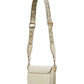 MARC JACOBS THE COVERED SADDLE IN PELLE BEIGE
