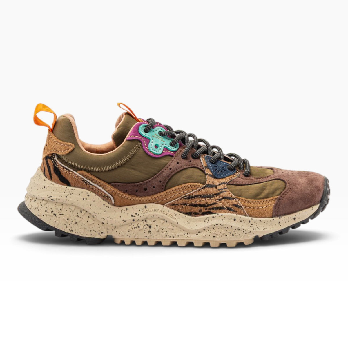 FLOWER MOUNTAIN WAVE 3D58 MARRONE
