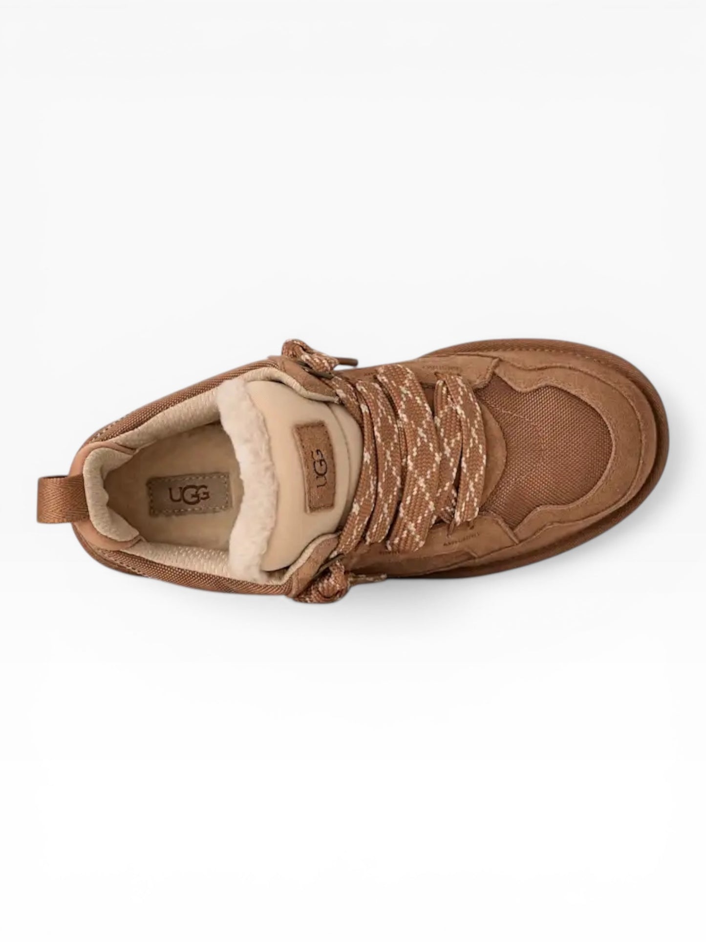 UGG SNEAKERS LOWMEL CHESTNUT