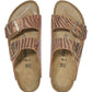 BIRKENSTOCK ARIZONA ZEBRA MARRONE