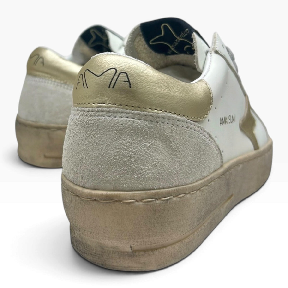 AMA BRAND SLAM 4727 BIANCO/ ORO