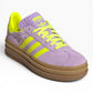 ADIDAS GAZELLE BOLD I4192 LILLA GIALLO