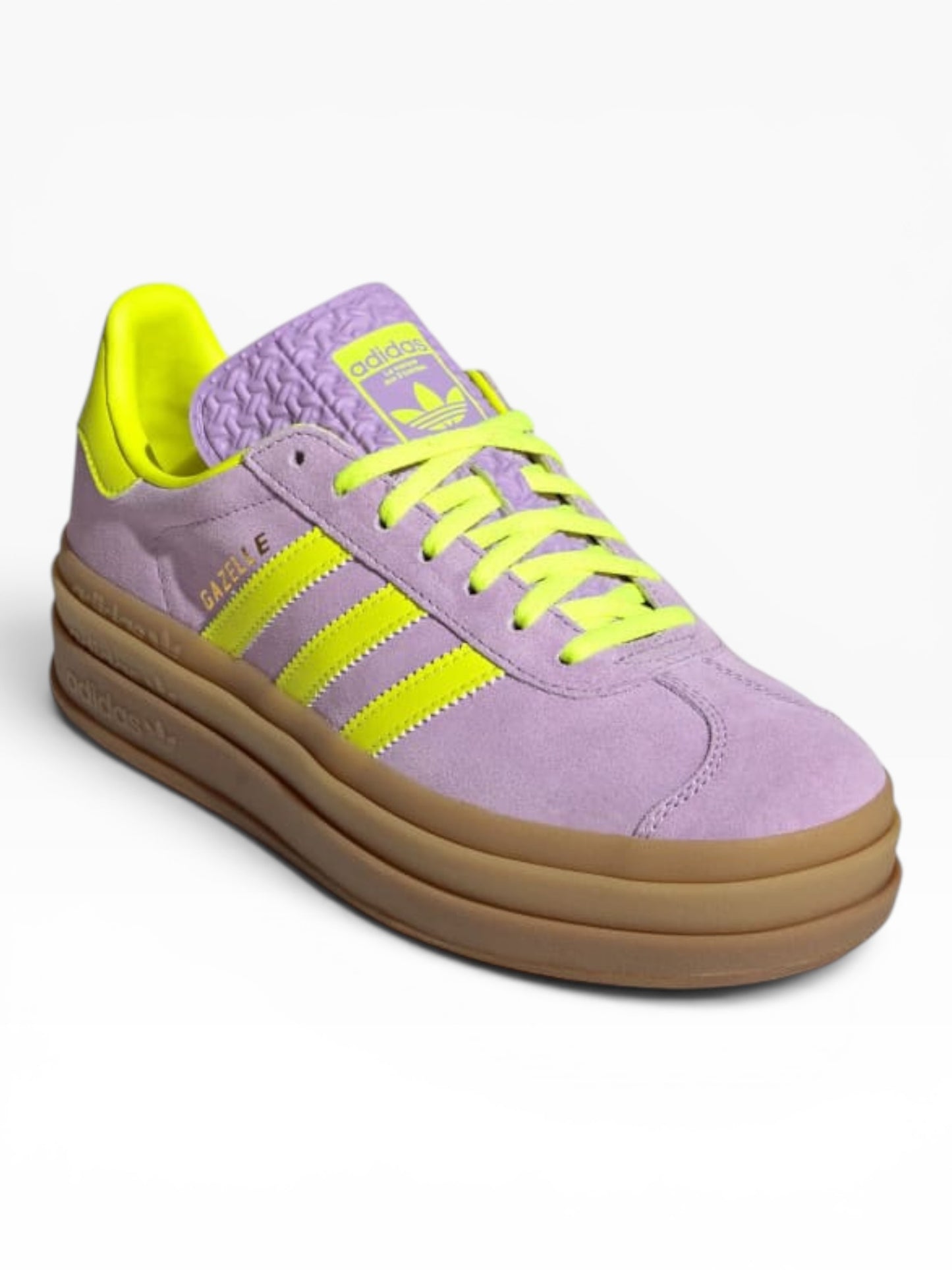 ADIDAS GAZELLE BOLD I4192 LILLA GIALLO