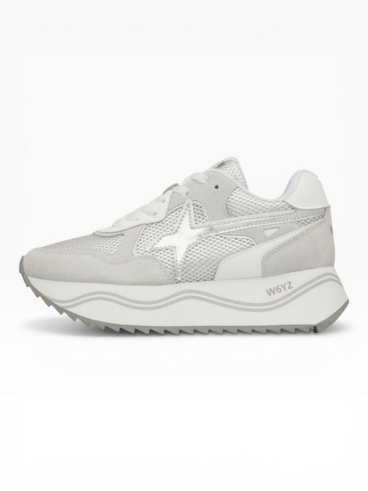 W6YZ DEVA SUEDE 1N35 GRIGIO/ ARGENTO