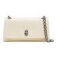 MARC JACOBS THE DUAL CHAIN MINI BAG IN PELLE PANNA