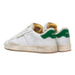 CRIME LONDON FIERCE IN PELLE BIANCA/VERDE