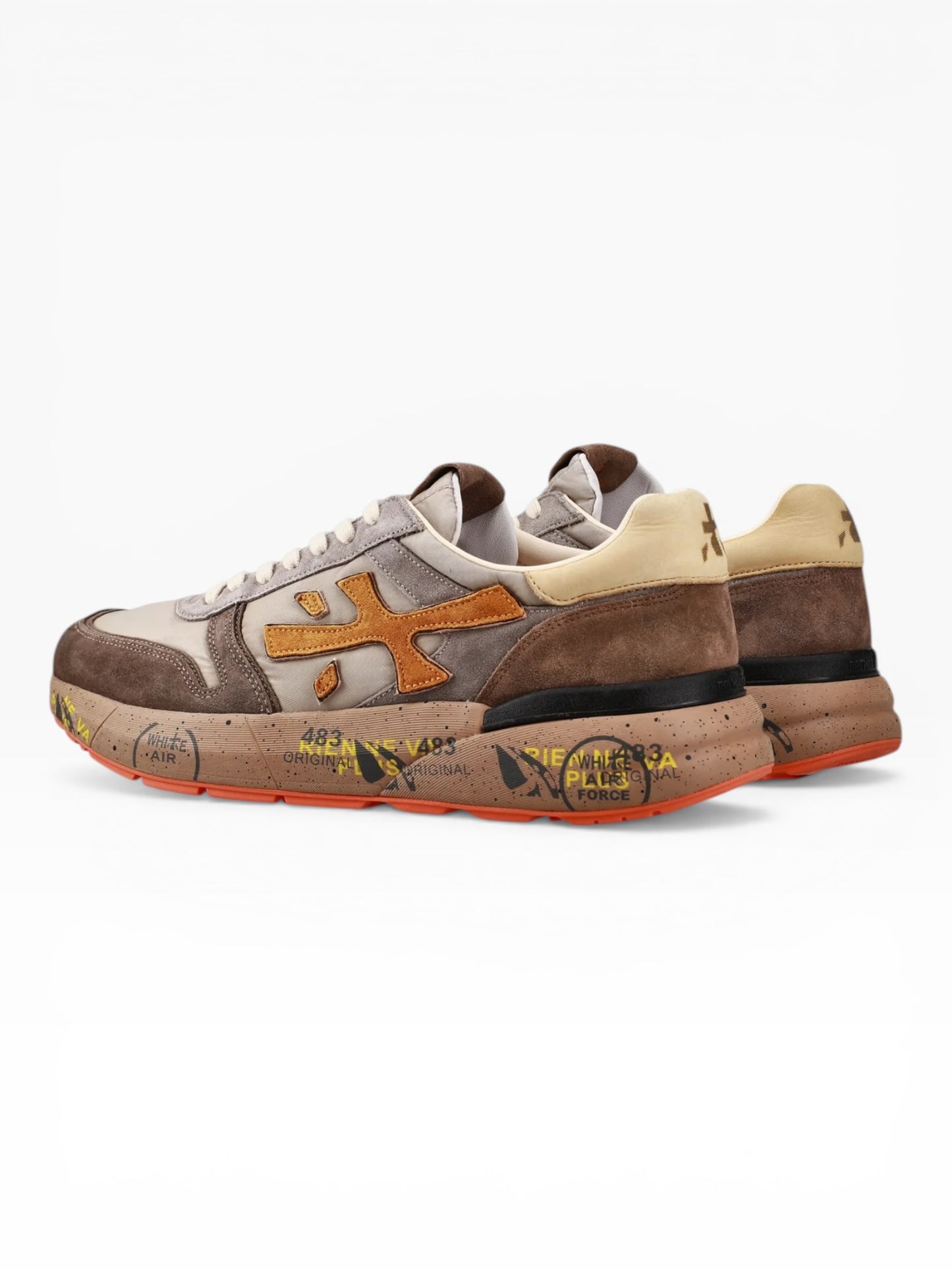 PREMIATA MICK 7866 BEIGE/ARANCIO