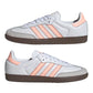 ADIDAS SAMBA OG IN PELLE BIANCA BANDE ROSA