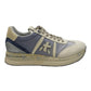 PREMIATA CONNY 6672 IN CAMOSCIO BEIGE/AZZURRO