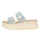 HEY DUDE DELRAY SURF IN TESSUTO VERDE MULTI