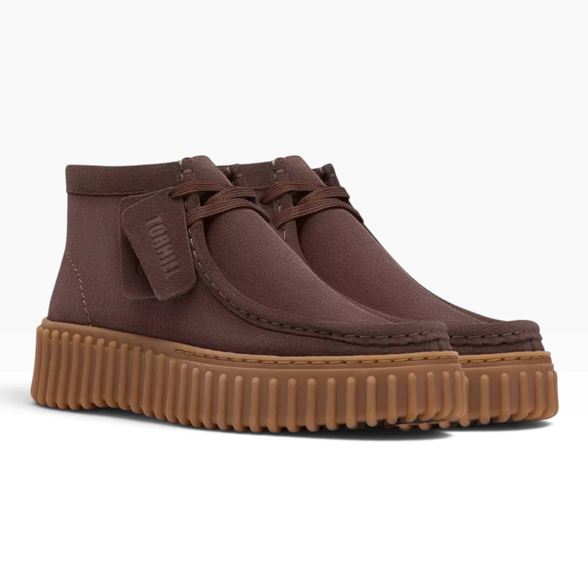 CLARKS TORHILL MOSS 345 DARK BROWN