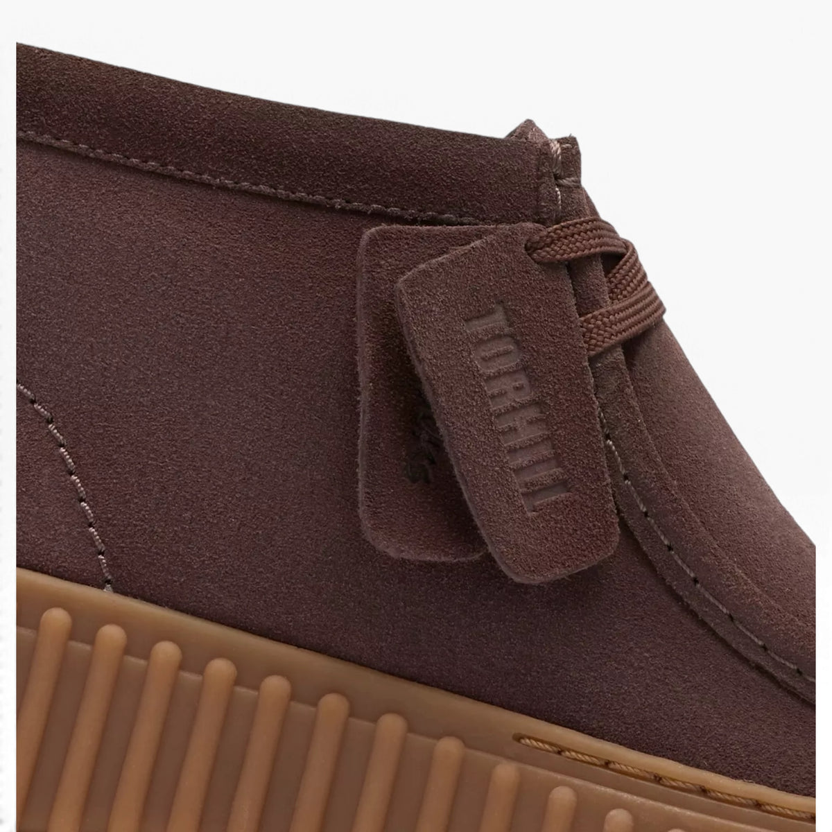 CLARKS TORHILL MOSS 345 DARK BROWN