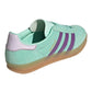 ADIDAS GAZELLE INDOOR IN CAMOSCIO VERDE TIFFANY BANDE VIOLA