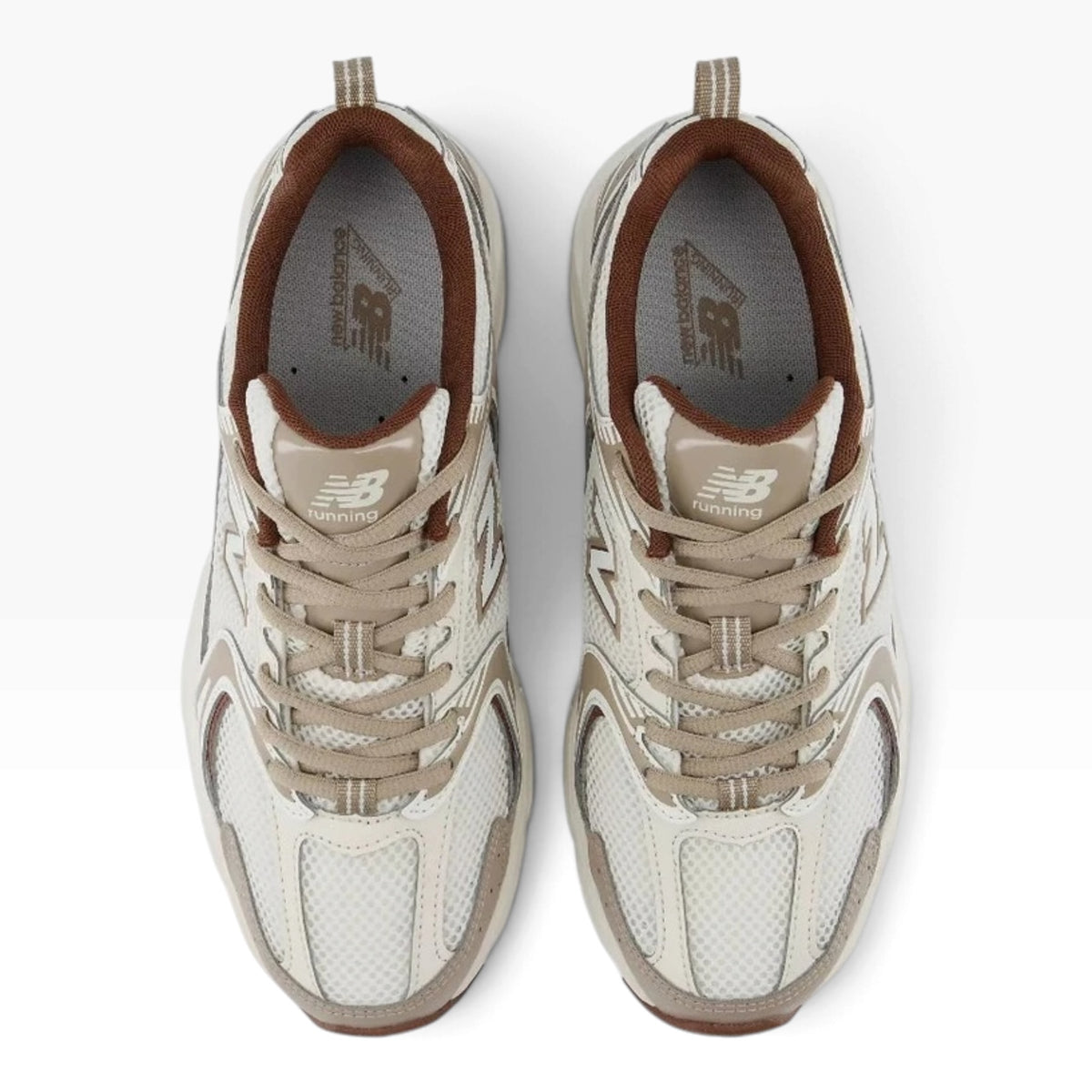 NEW BALANCE 530 COB BIANCO MARRONE