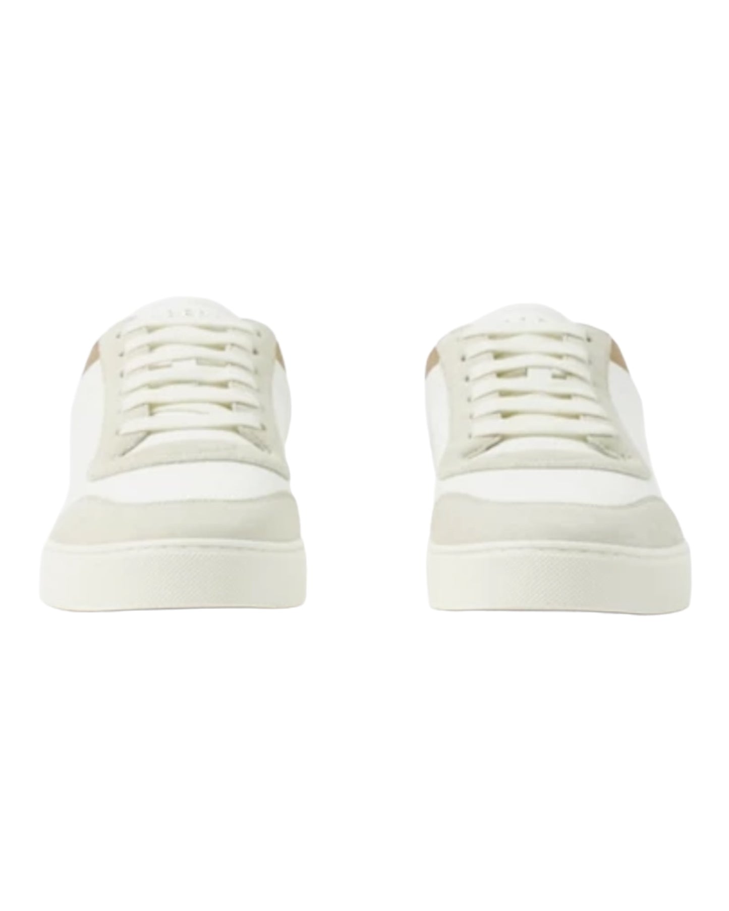 BURBERRY SNEAKERS IN PELLE E CAMOSCIO CON CHECK