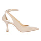 OVYE' M0462164 DECOLLETE' IN PELLE BEIGE