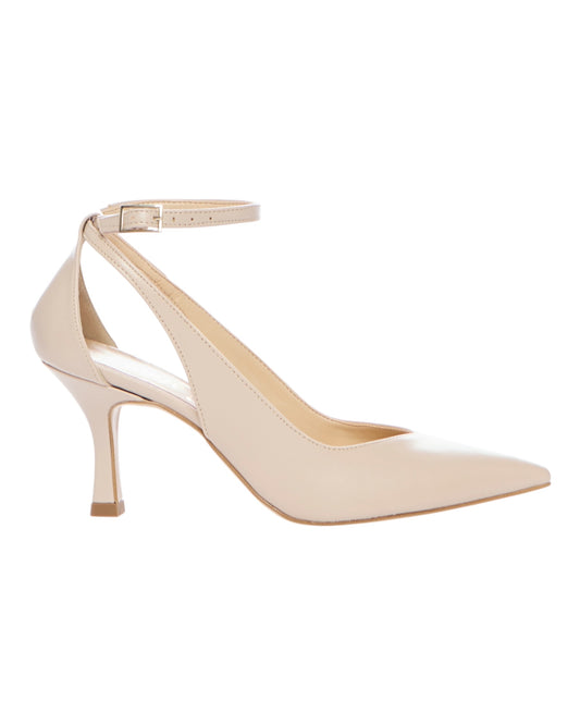 OVYE' M0462164 DECOLLETE' IN PELLE BEIGE