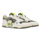 CRIME LONDON OFF COURT IN PELLE BIANCA NABUCK VERDE