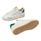 CRIME LONDON FIERCE IN PELLE BIANCA/VERDE