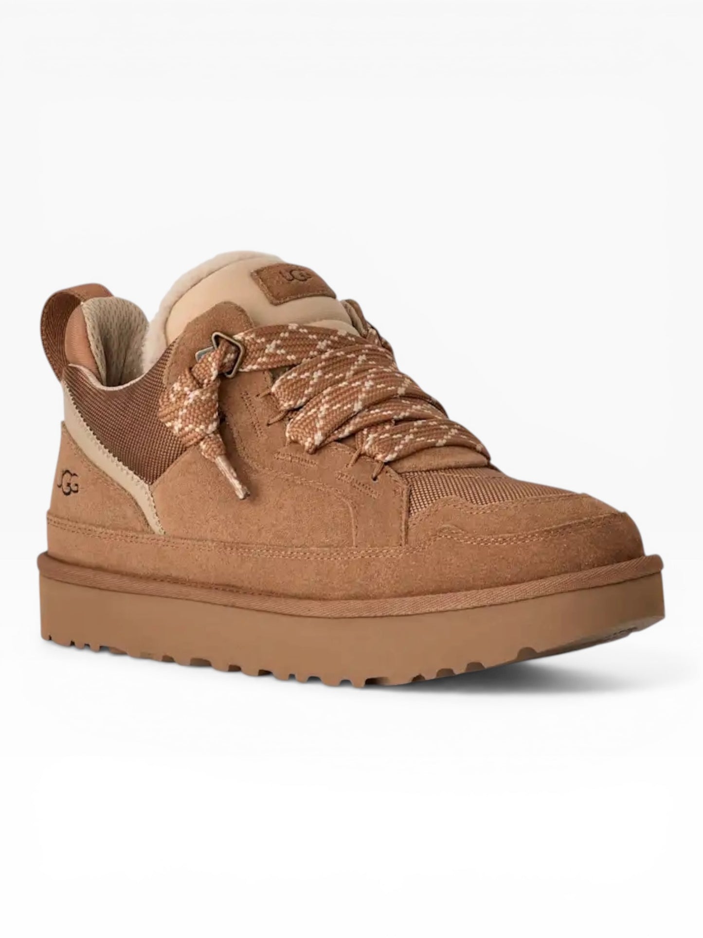 UGG SNEAKERS LOWMEL CHESTNUT