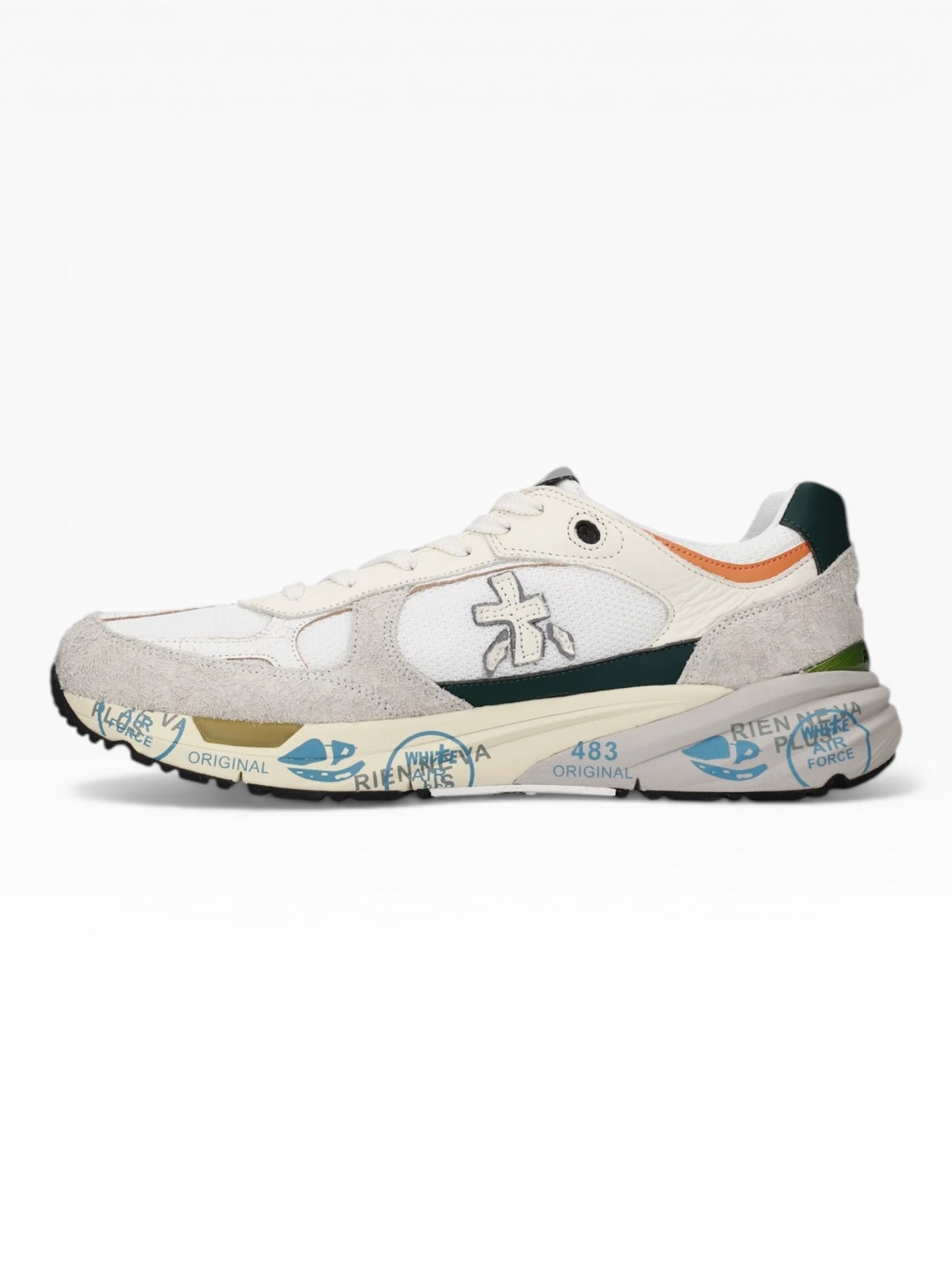 PREMIATA MASE 8111 BIANCO/VERDE